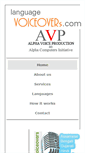 Mobile Screenshot of languagevoiceovers.com